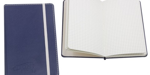 Moleskine em couro