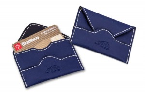 Porta cartão em couro