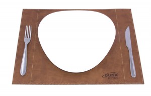 JOGO AMERICANO EM COURO