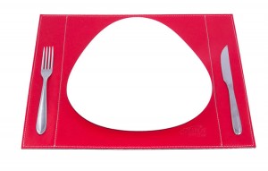 Jogo americano em couro