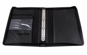 Pasta Fichário em Couro