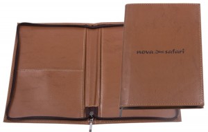 Porta Voucher em Couro